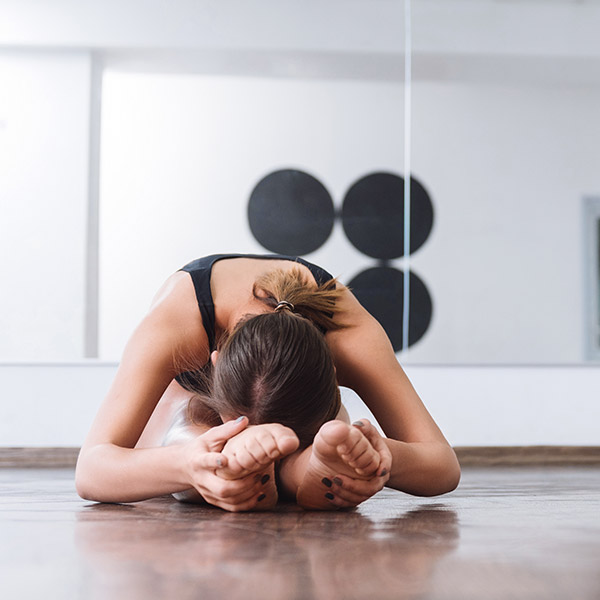 Dancer on a Barefoot Dance Floor