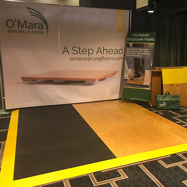 Trade Show Flooring from O'Mara