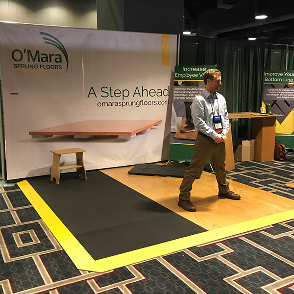 Anti Fatigue Mats for Trade Show Floors