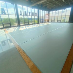 Custom Sized Sprung Floor with Marley